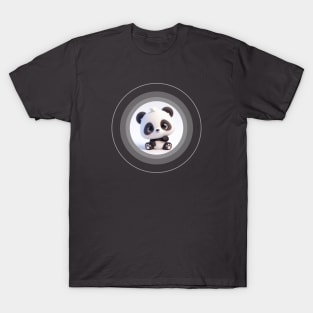 Illusion circle.63. T-Shirt